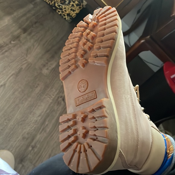 Timberlands Womens nutbuck light Pink ankle boots Size 8 Excellent SOLD - Picture 9 of 10